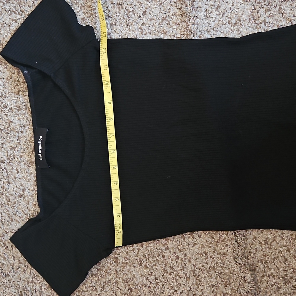 Reformation Basic Ribbed T-Shirt - image 5